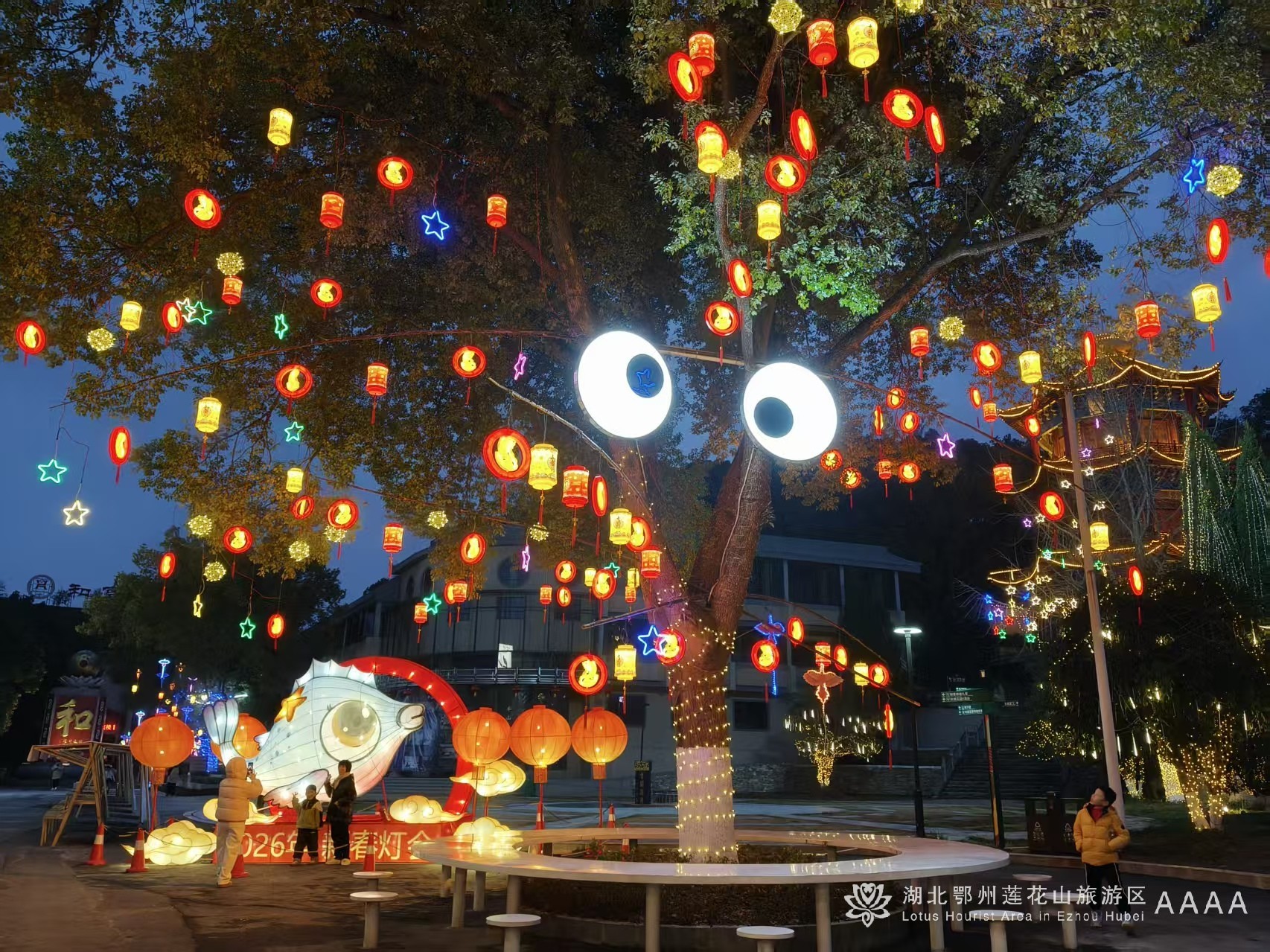 “鱼墩墩”邀您来看花灯啦！